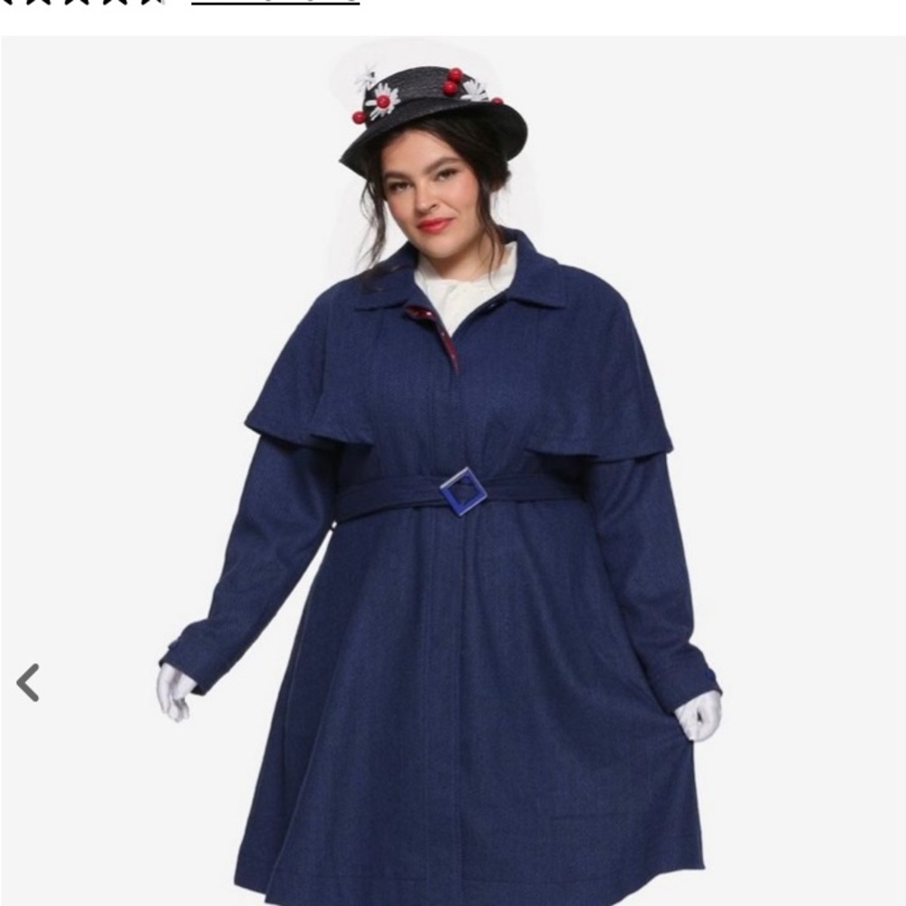 Super beautiful mary popins coat never worn missing belt but looking for it